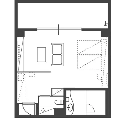 Floor Plan:Dog Room With Balcony