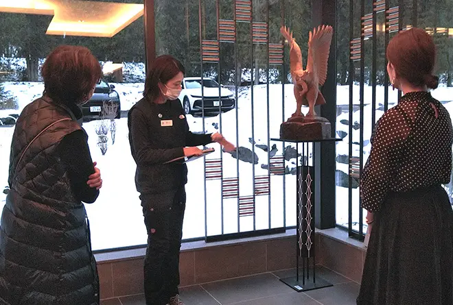 images:Private Tour of the In-House Art Gallery