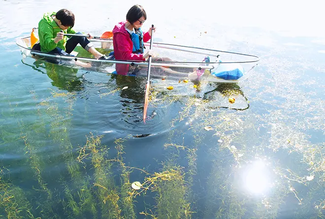 画像:洞爺湖初!絶景を楽しむ クリアカヌー ツアー