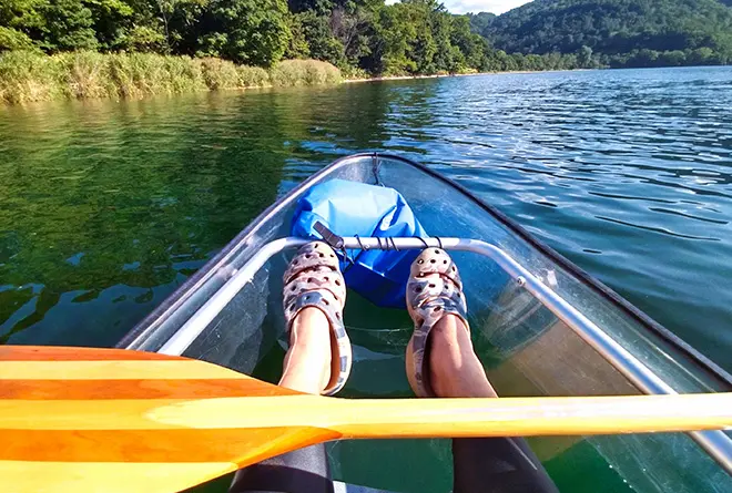 画像:洞爺湖初!絶景を楽しむ クリアカヌー ツアー
