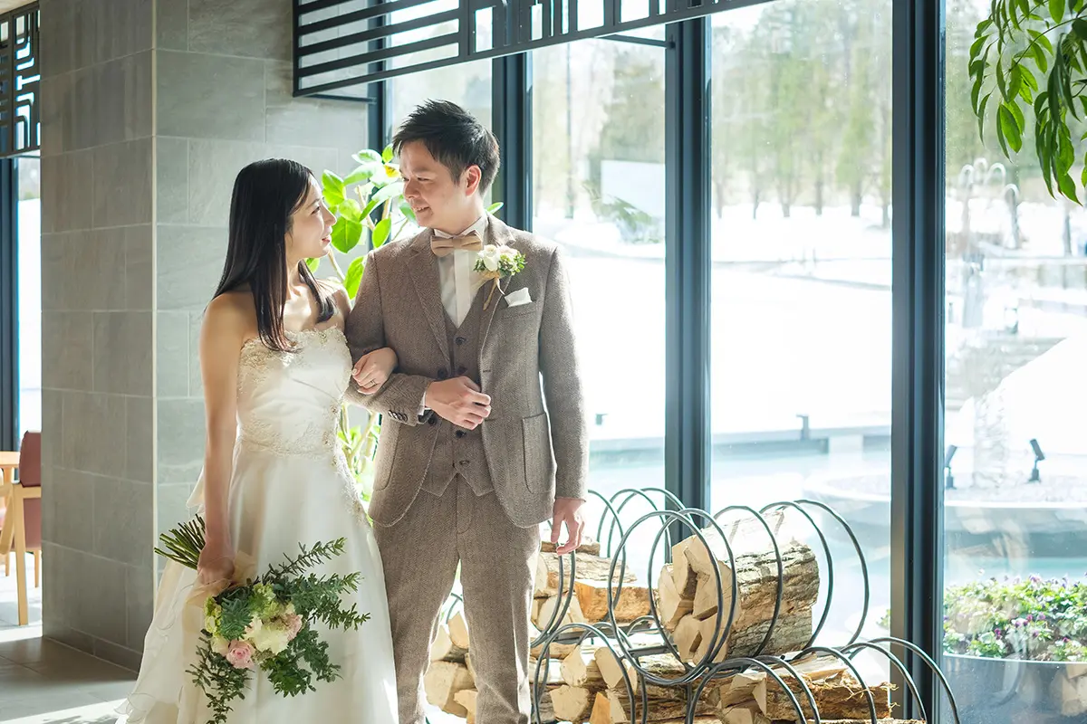 画像:自由なウエディングスタイル